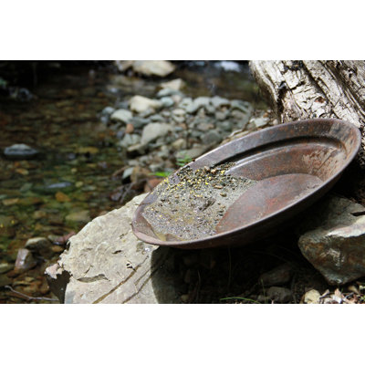 Gold Panning - Photographie sur toile tendue