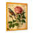 Impression dorée sur toile encadrée