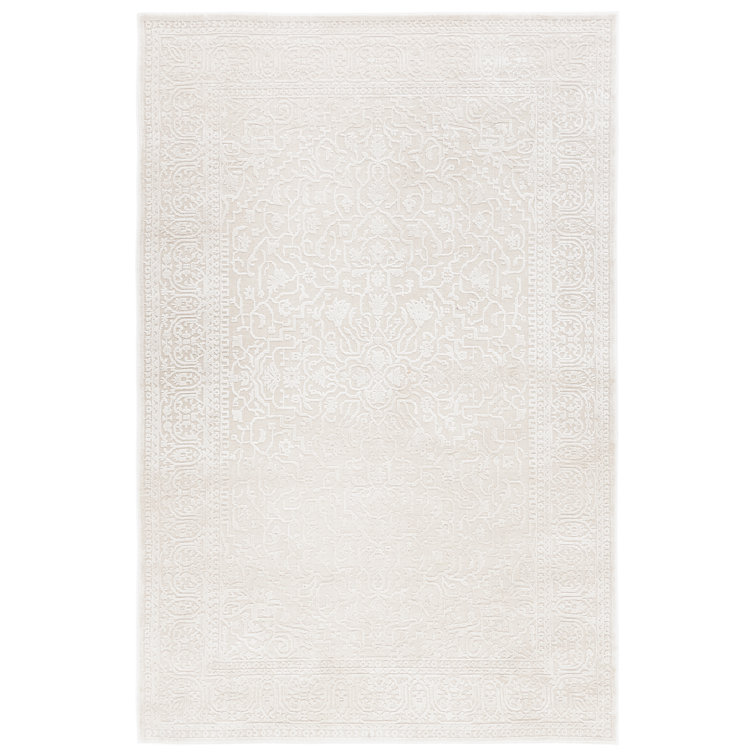 Reflection Traditional Area Rug In Creme / Ivory