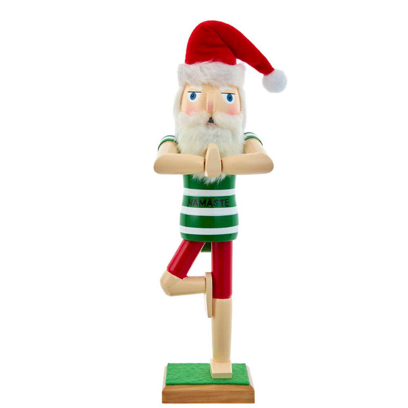 Casse-noisette yoga et père Noël