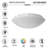 Fontvieille LED Flush Mount-530841058