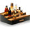 Organisateur 3 rangées en bambou avec rangement de tiroir - étagère à parfum et rangement pour bijoux - cadeau idéal