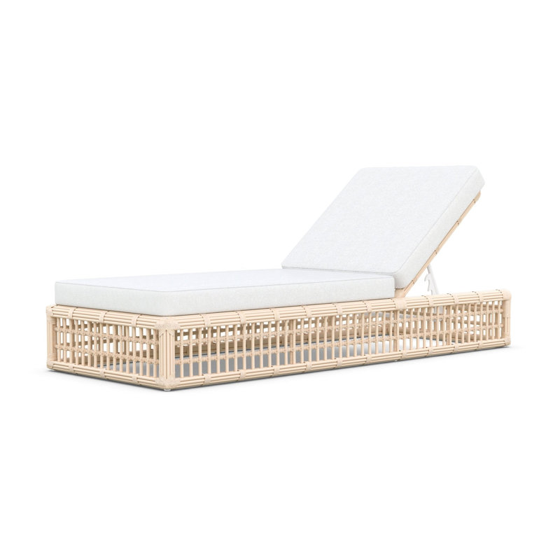 Paloma 78.35" Long Reclining Single Chaise with Cushions
