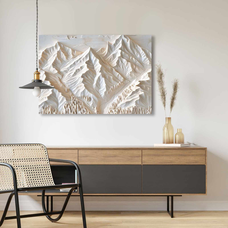 Peinture décorative sur toile