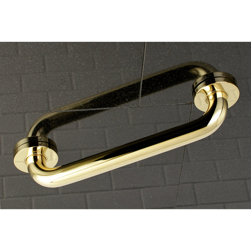 Barre d'appui de 1-1 / 4 po Kingston Brass Meridian, Laiton poli, l 14,81 po