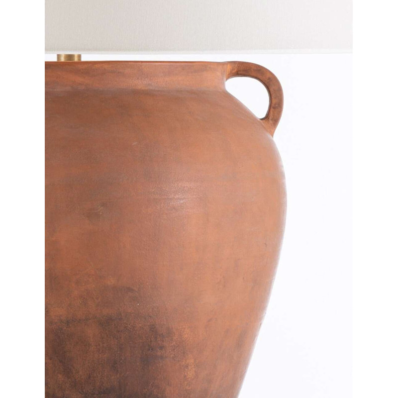 Mason Table Lamp, Natural Terracotta