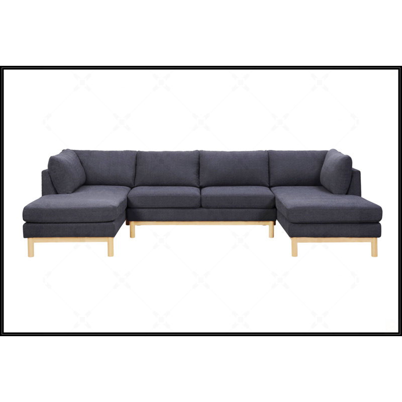 Canapé modulaire double en U Sherpa Helena
