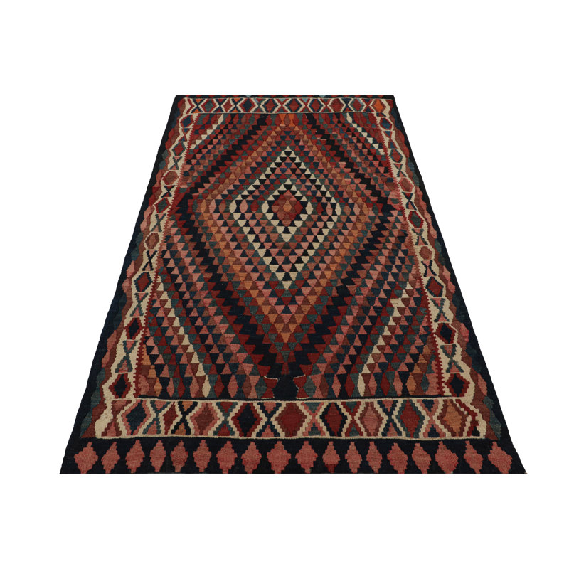 Hand Knotted Wool Area Rug