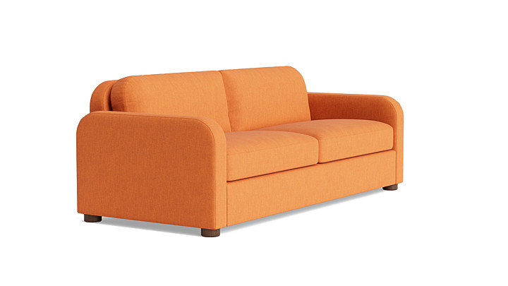 Archie Sofa (85"), Performance Weave - Carrot