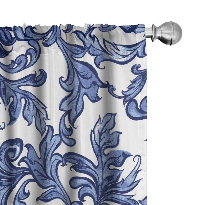 Semi Sheer Curtain Pair
