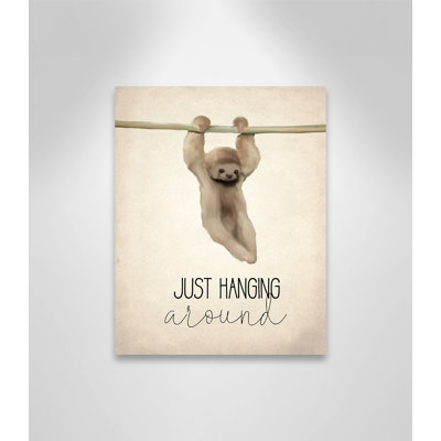Just Hanging Canvas Art