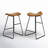 Younts Upholstered Counter Stool with Metal Frame-286438435-286438434