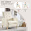 Oka Upholstered Linen Armchair-168119363