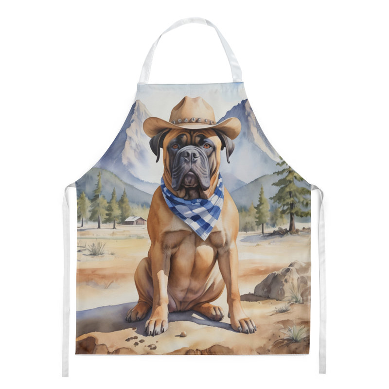 No Pattern Bib Apron