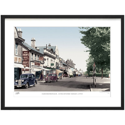 Bishopstoke, Post Office, Spring Lane C1955 by Francis Frith - Single Picture Frame Print