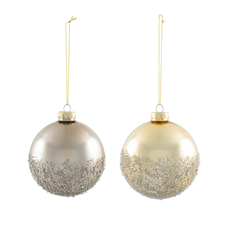 4.75'' Glass Ball Ornament