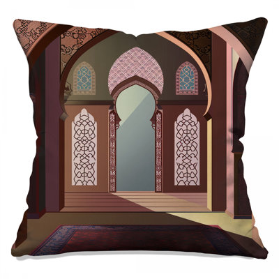 Architecture Throw Pillow, Buildings Double Sided Pillows