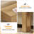 63" Narrow Rustic Sofa Table and Entryway Console in Deep Wood Grain-487469937