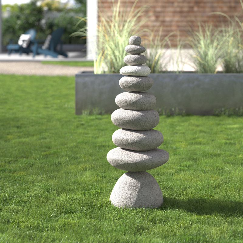 Balham Weather Resistant Stone Abstract Garden Stone