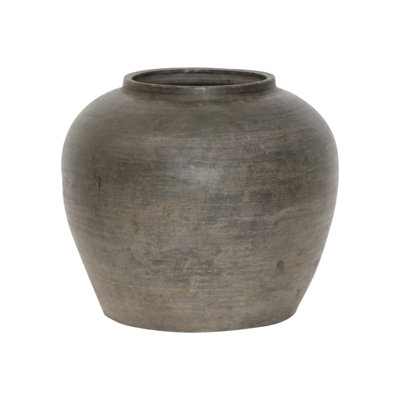 Black Indoor / Outdoor Earthenware