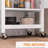 Utility Kitchen Cart, Rolling Kitchen Island with Smooth Rubberwood Top, Narrow Butcher Block Surface on Wheels with Storage Drawer & Cabinet, White-799461449