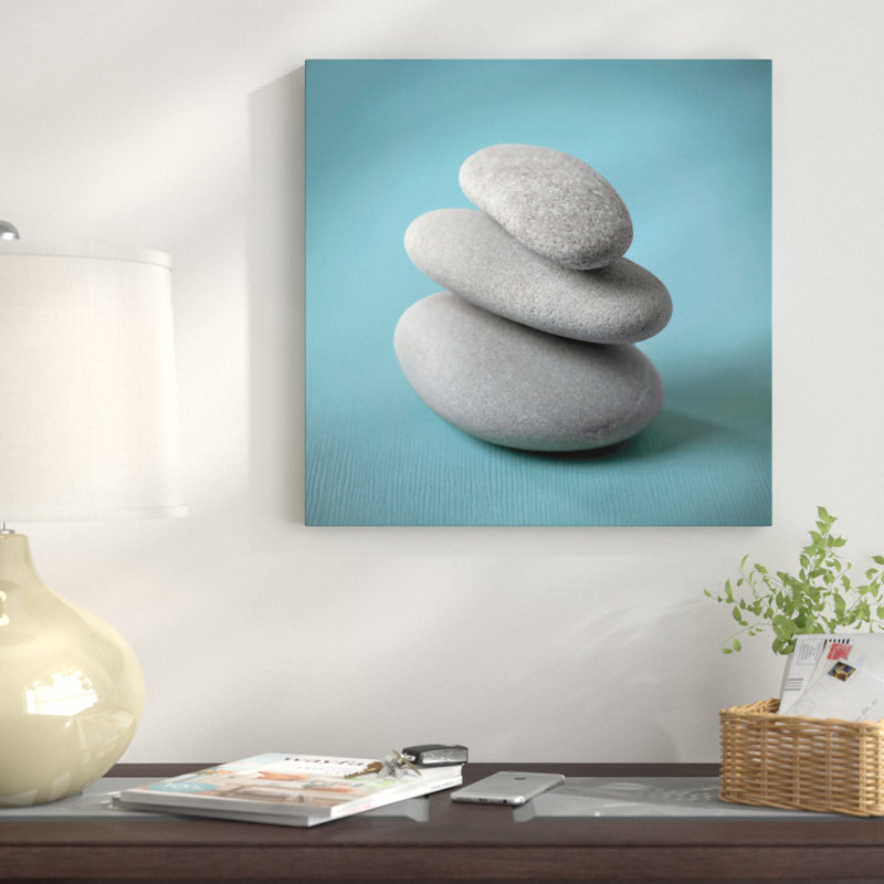 « i », reproduction de photo sur toile Rock Art, H 12 po x l 12 po x P 1,5 po, Toile avec cadre noir