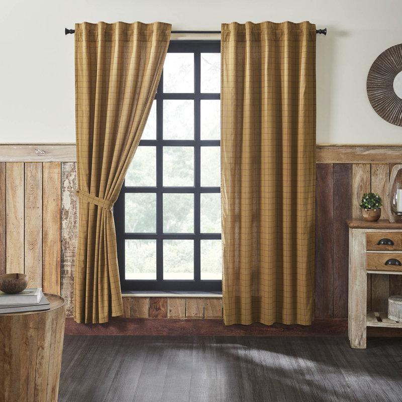 Paire de rideaux obscurcissant 100% coton Connell, L 40 po x L 84 po