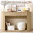 47'' Modern Fluted Console Table with 2 Drawer-126645284