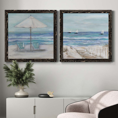 " Gulf Shores II " 2 - Pieces Painting Print
