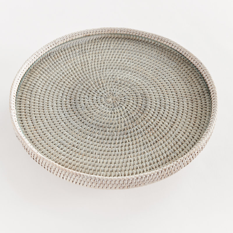 Meadowood Tray, White