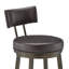 Tabouret de bar ou de comptoir pivotant en similicuir Zelda-1334036430-1334036402