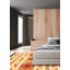 Tapis décoratif en laine brun tissé à plat géométrique 5 pi 5 po x 7 pi 8 po Bontrager