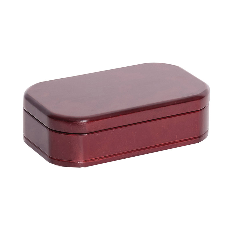 Wood Jewelry Box + Mirror