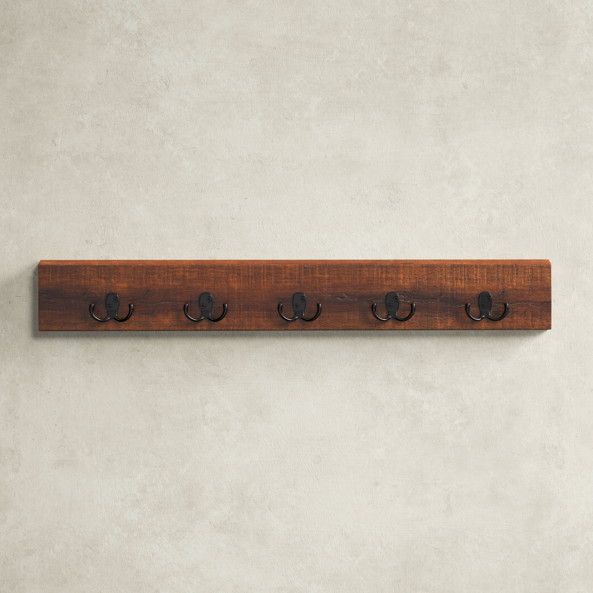 Traditional-Style Wood Coat Rack - Traditional - Coatracks And