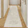 Suam Machine Washable Floral Indoor Area Rug With Non-Slip Backing