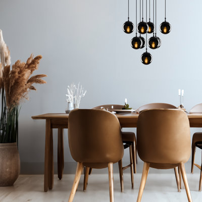 Lustre en grappe 8 lumières