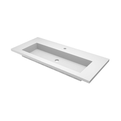 Capistrano 48.5" Concrete Bathroom Vanity Top with Sink