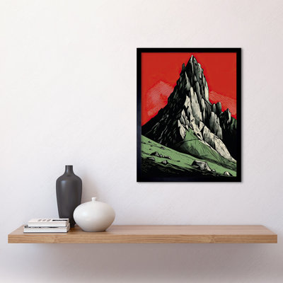 Louelle Tryfan Mountain Peak Bold - Single Picture Frame Print