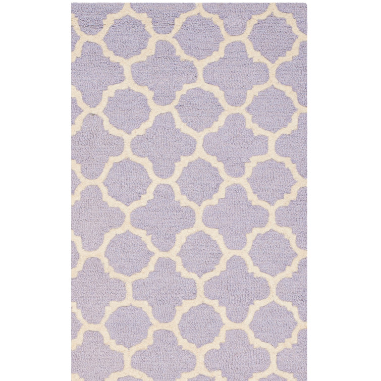 Tapis en laine touffeté à la main Cannen