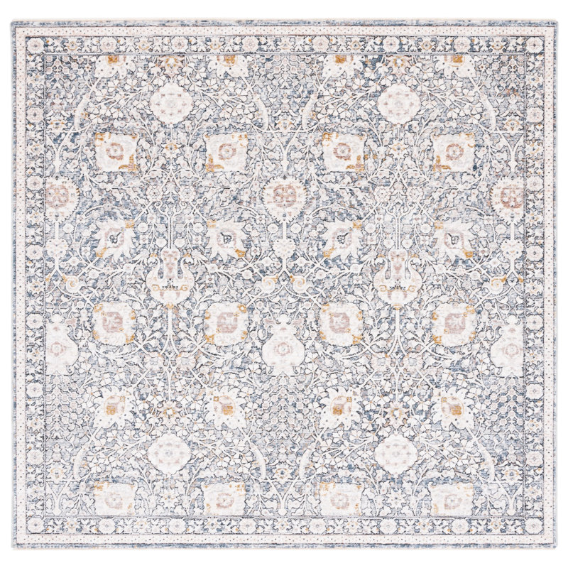 Gefell 600 Performance Oriental Rug, Square 6'