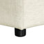 Lit simple escamotable avec repose-pieds et lit d'invité convertible avec matelas-549287046