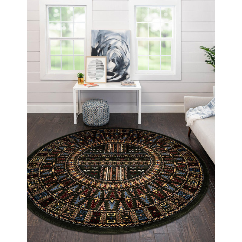 Tapis Sajur Dequone, Rond 7 pi 10 po