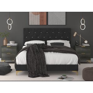 Ossabaw Full size Upholstered Standard 3 Piece Bedroom Set (incomplete)