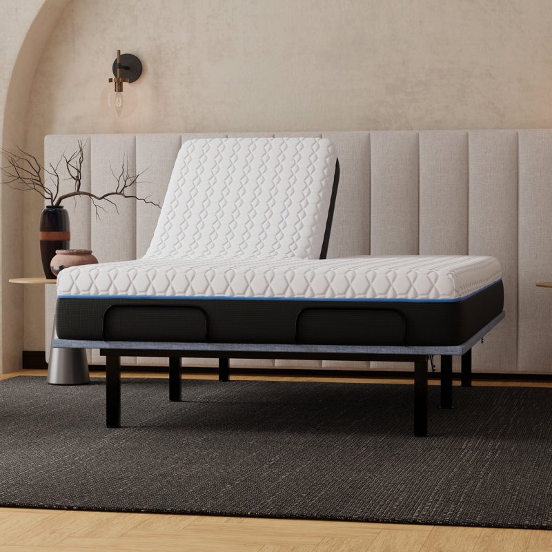 Matelas en mousse viscoélastique 12 pouces, Grand lit