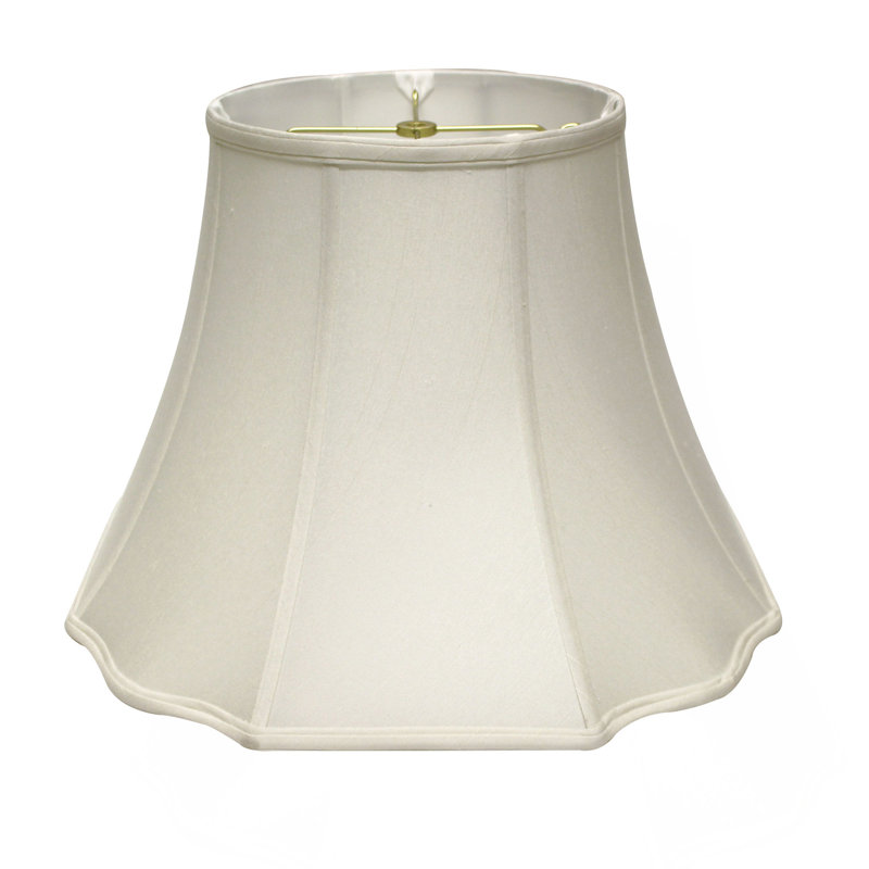 Abat-jour octogonal souple avec abat-jour lavable Slant, White