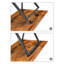 Klose Cross Legs End Table-542599754
