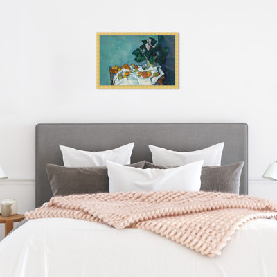 Flowers And Fruits Still Life Painting by  - Picture Frame Print