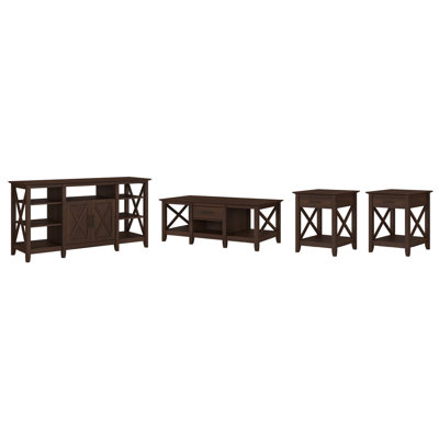 Ensemble de tables basses 4 pièces Huckins