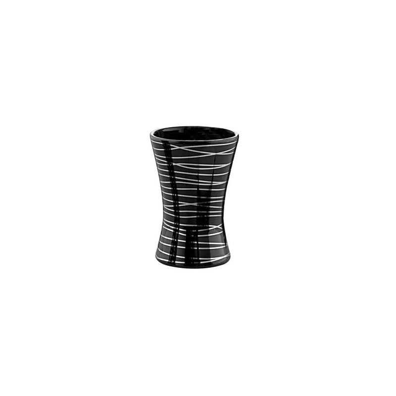 Porte-brosse à dents Diva, Anthracite / Argenté
