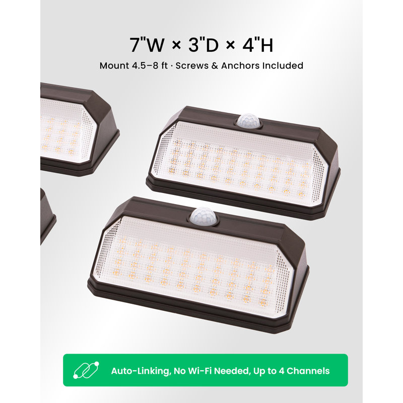 Takuma LED Wall Light, Black